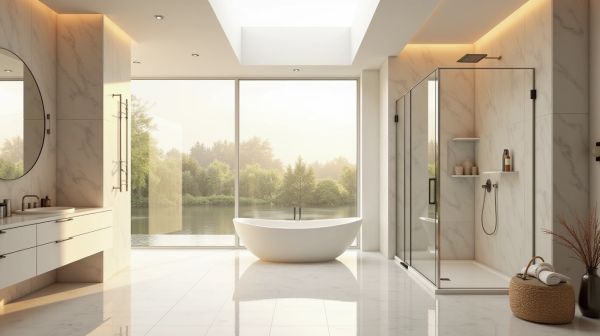 Comment allier confort thermique et esthétique dans la salle de bain ?