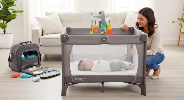 Lit parapluie : le choix pratique pour le confort de bébé partout