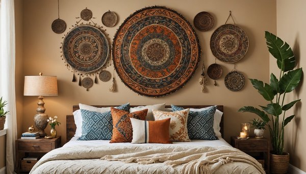 Élevez votre espace avec la décoration murale bohème chic
