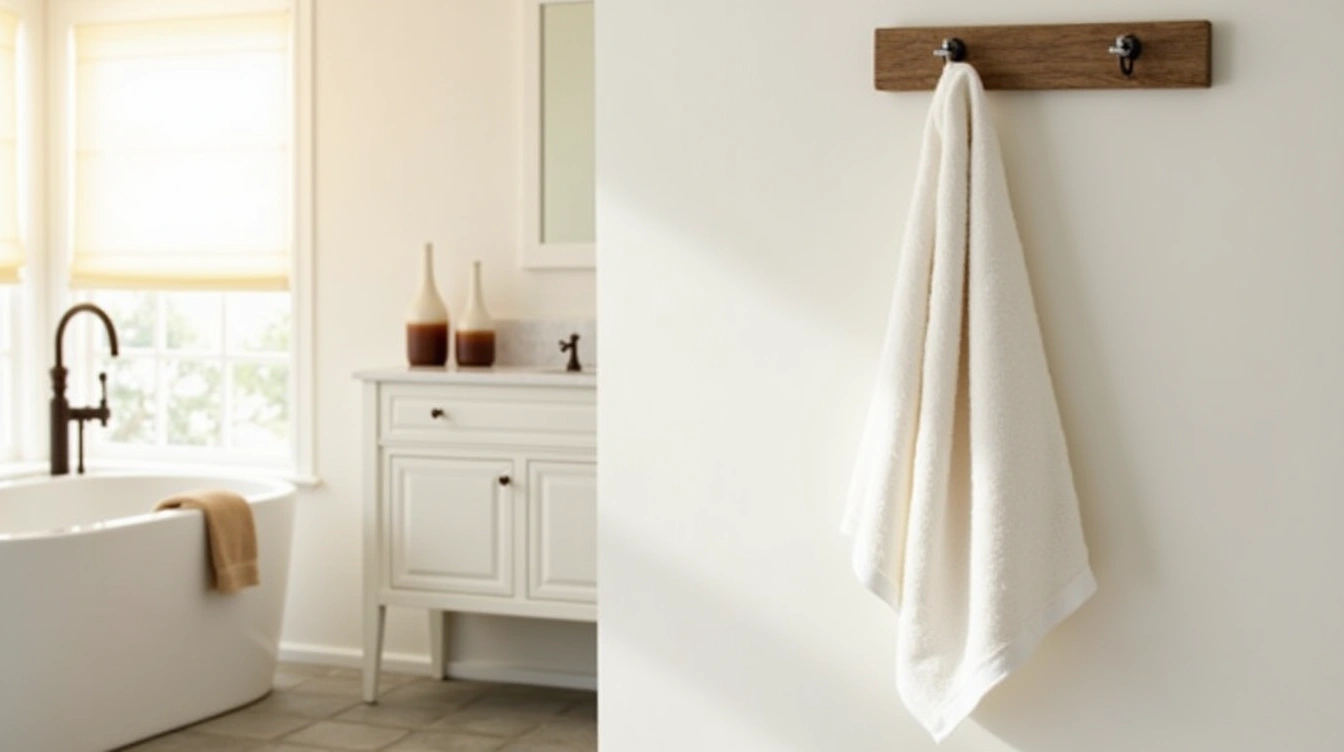 Les différents modèles de porte-serviettes mural blanc